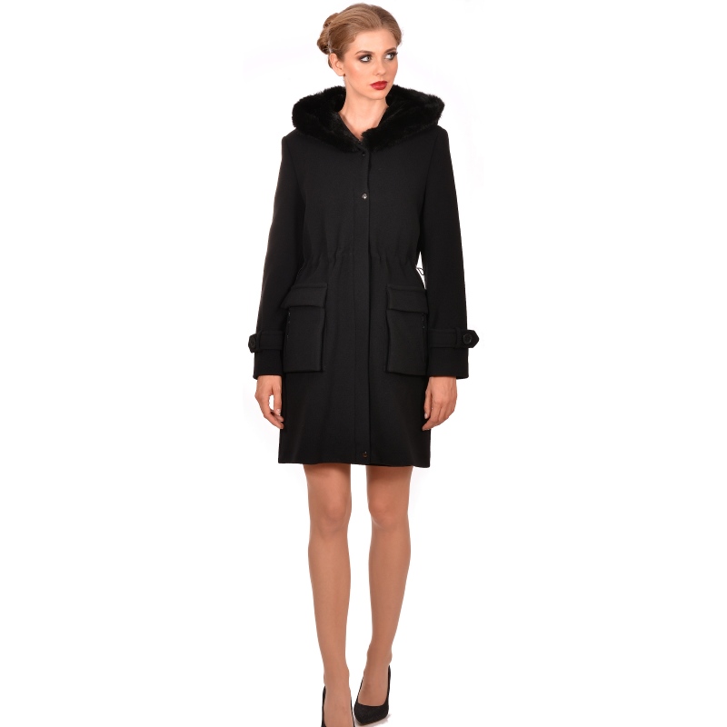 LADY M short womens coat - Marija modna odjeća - Maria Fashion company - Collection Autumn/Winter 2018-19