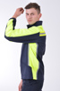 muška jakna soft shell reflektirajuče trake visoka vidljivost. men's jacket soft shell reflective stripes high vision