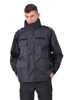 muška vatrogasna hardshell jakna s reflektirajućim paspulima, men's firefighter jacket with reflective piping