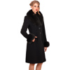 Picture of Women's Coat LADY M - LM40928-3 Without fur on cuffs.