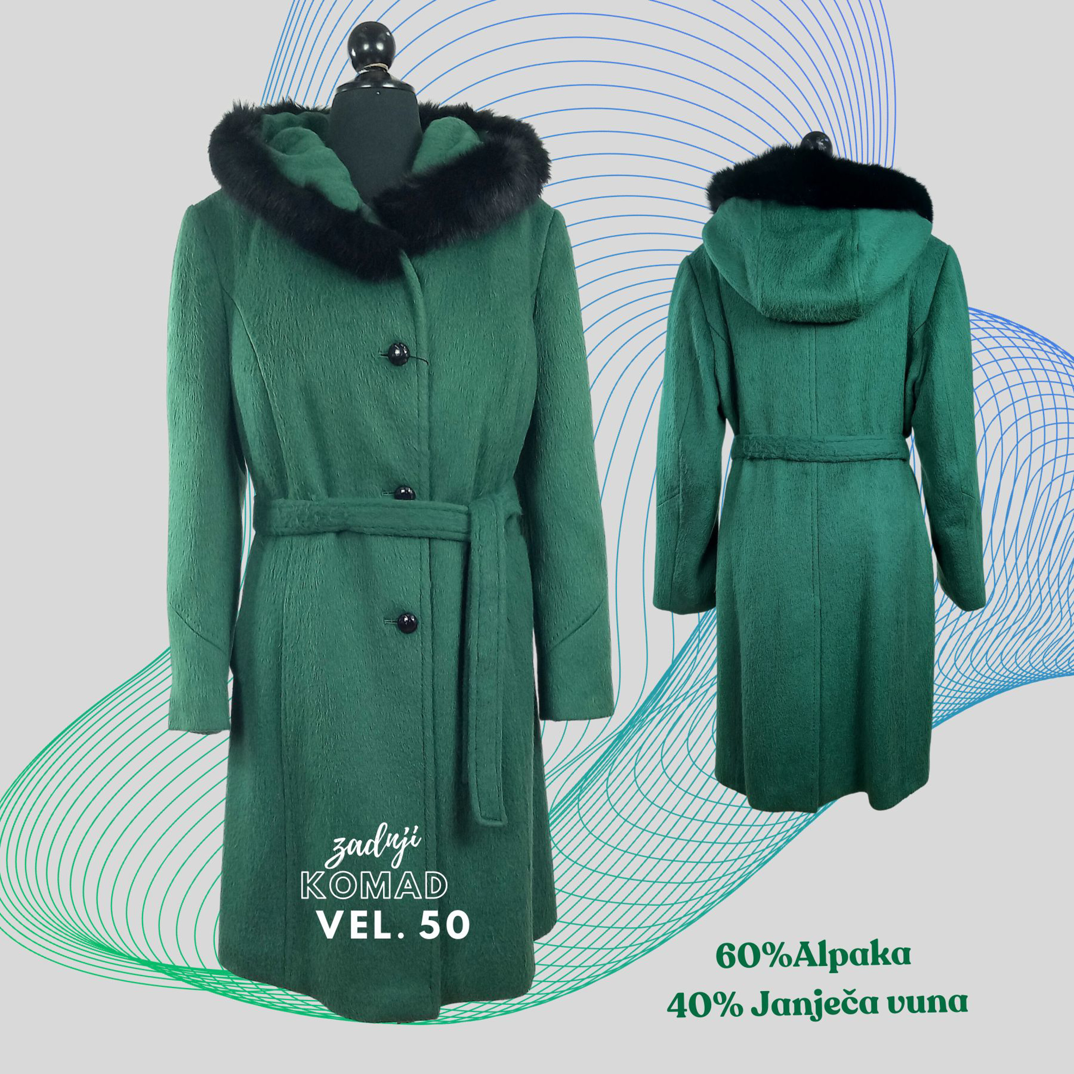 Picture of Women's Coat LADY M - LM40986